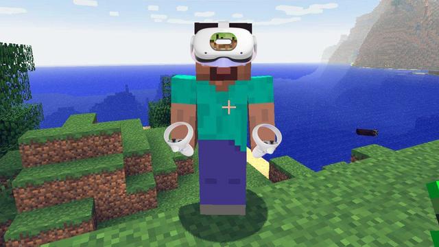 Experience Minecraft like never before with Moon Portal — a groundbreaking VR app for Meta Quest, PICO, and Apple Vision Pro that lets you step inside the Minecraft world.